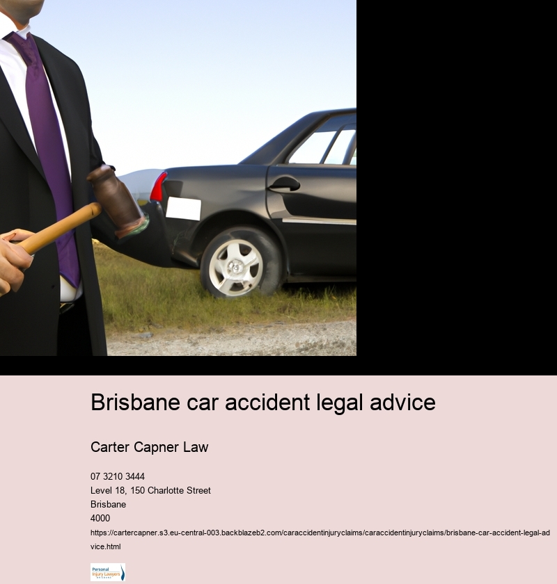 Brisbane car accident legal advice        