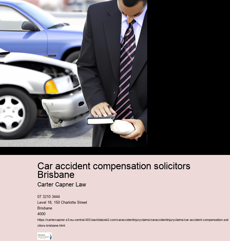 Car accident compensation solicitors Brisbane 