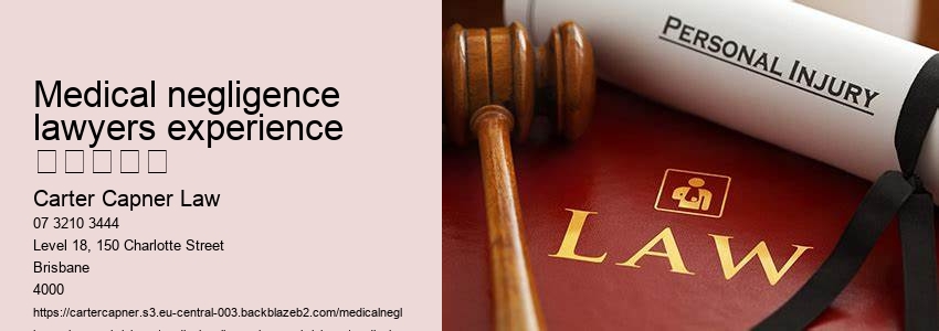 medical negligence lawyers experience    					